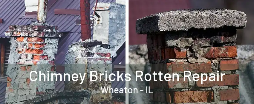 Chimney Bricks Rotten Repair Wheaton - IL