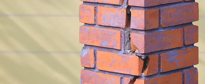 Broken Chimney Bricks Repair Services in Wheaton, IL