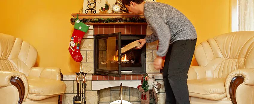 Gas to Wood-Burning Fireplace Conversion Services in Wheaton, Illinois