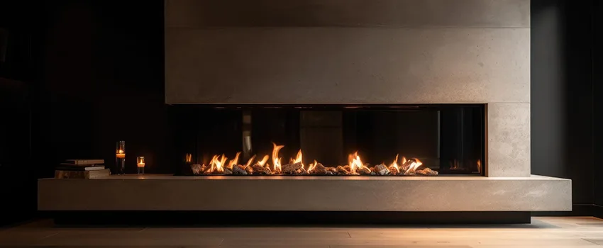 Gas Fireplace Ember Bed Design Services in Wheaton, Illinois