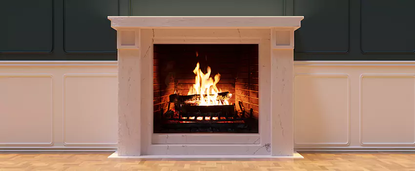 Open Flame Wood-Burning Fireplace Installation Services in Wheaton, Illinois