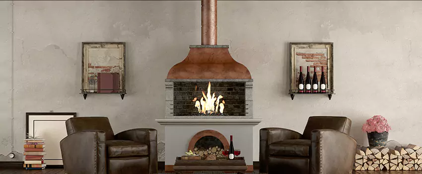 Thelin Hearth Products Providence Pellet Insert Fireplace Installation in Wheaton, IL