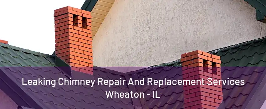 Leaking Chimney Repair And Replacement Services Wheaton - IL